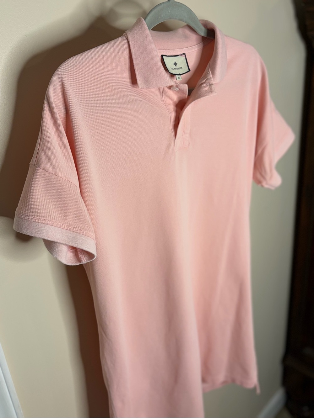Tuckernuck Soft Pink Women's Polo Dress #1087